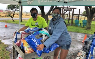 Maui Time Weekly: MHS Hands Out Donated Dog Food