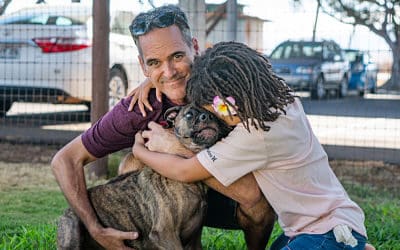 Hawaii News Now: Story of hope, for a rescue pup and the family she saved, nets $50k for Maui Humane Society