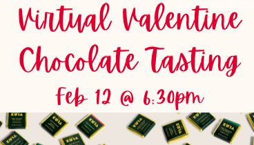 Virtual Valentine’s Day Chocolate Tasting