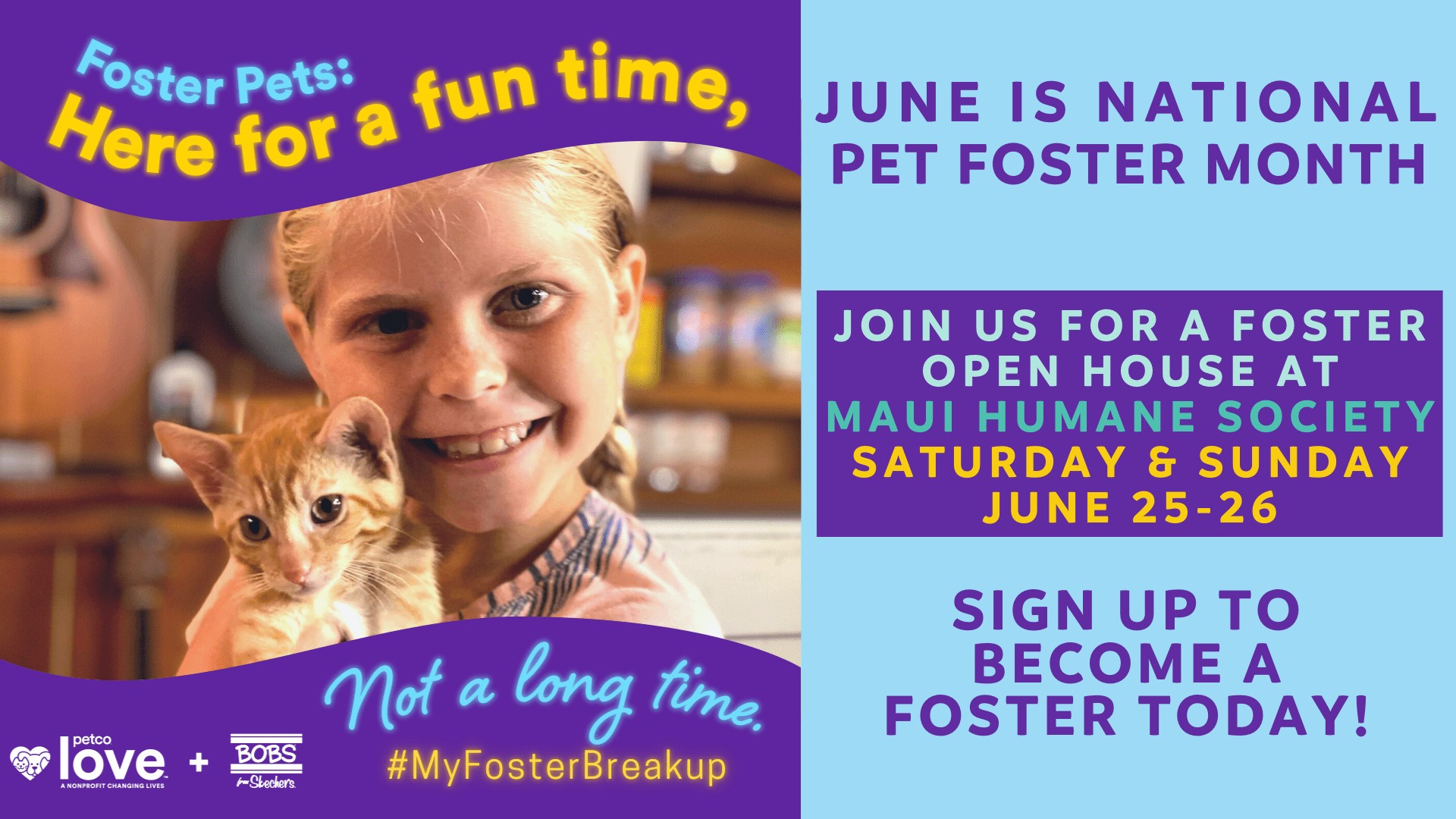 Foster Open House June 25 and 26th Foster Open House June 25 and 26th