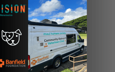 BANFIELD FOUNDATION DONATES MOBILE VETERINARY UNITS, BRINGING PREVENTIVE CARE TO RURAL COMMUNITIES, INNER CITIES AND NATIVE NATIONS