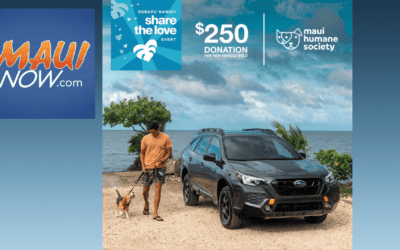 Subaru Hawaiʻi’s ‘Share the Love’ Event benefits Maui Community